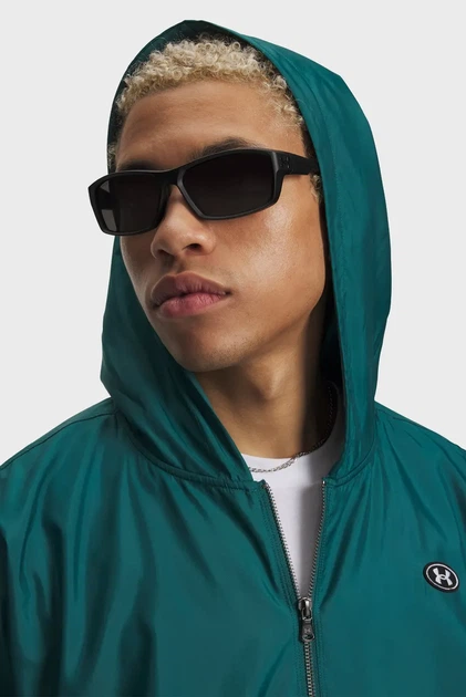 Чоловічий зелений анорак UA Icon SW Woven Jkt-GRN Under Armour M 6010974-338 - изображение 3