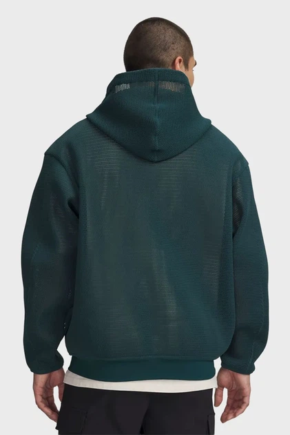 Чоловіча зелена кофта SU Mesh Hoodie Under Armour M 6010984-919 - Фото 2 Чоловіча зелена кофта SU Mesh Hoodie Under Armour M 6010984-919 - изображение 2