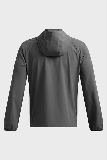 Чоловіча сіра вітровка UA Vibe Woven Jacket Under Armour L 6003001-025 - Фото 5 Чоловіча сіра вітровка UA Vibe Woven Jacket Under Armour L 6003001-025 - зображення 5