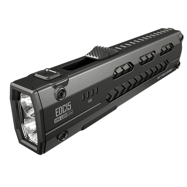 Кишеньковий ліхтар Nitecore EDC15 з УФ і білим світлом, зарядка USB-C - Фото 3 Кишеньковий ліхтар Nitecore EDC15 з УФ і білим світлом, зарядка USB-C - зображення 3