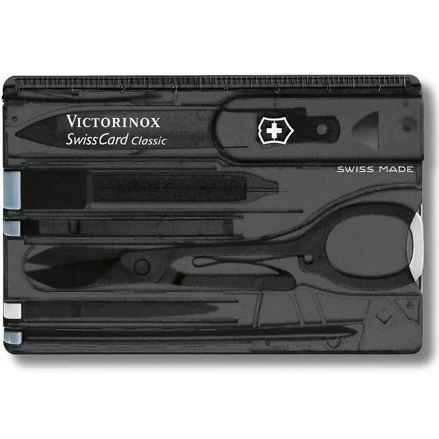 Карта-мультитул Victorinox Swiss Card Classic 0.7133.T3 - Фото 1 Карта-мультитул Victorinox Swiss Card Classic 0.7133.T3 - изображение 1
