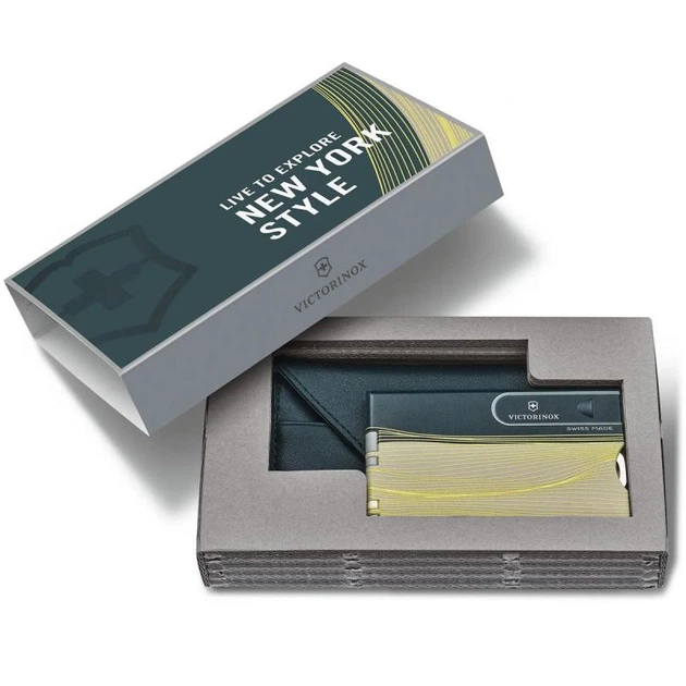 Карта-мультитул Victorinox Swiss Card Classic New York Style 0.7100.E223 - Фото 4 Карта-мультитул Victorinox Swiss Card Classic New York Style 0.7100.E223 - изображение 4