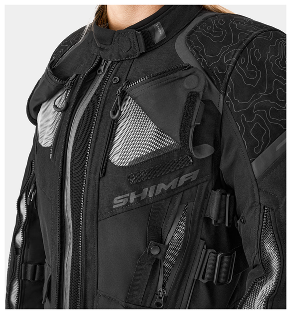 Мотокуртка Shima TRACKER LADY JKT BLK L - изображение 3