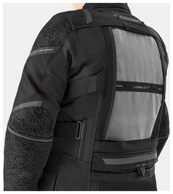Мотокуртка Shima TRACKER LADY JKT BLK L - изображение 4