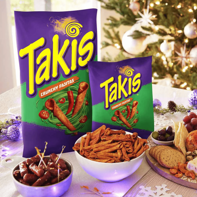 Чипсы Takis Crunchy Fajitas 28.4г - Фото 4 Чипсы Takis Crunchy Fajitas 28.4г - изображение 4