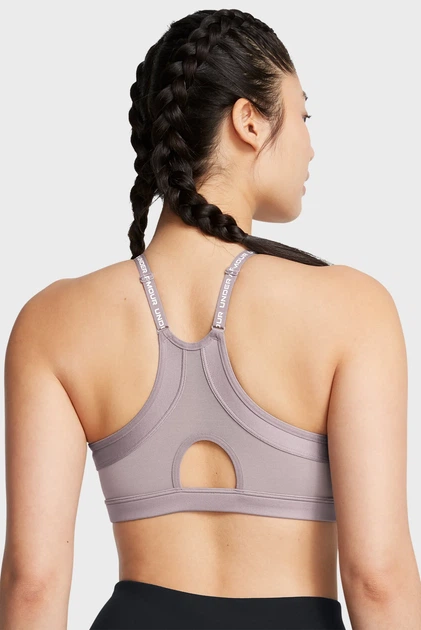 Спортивный топ женский Under Armour Ua Infinity Low 2.0Strap Bra L (A Пудровый 1384126-016 - Фото 2 Спортивный топ женский Under Armour Ua Infinity Low 2.0Strap Bra L (A Пудровый 1384126-016 - изображение 2