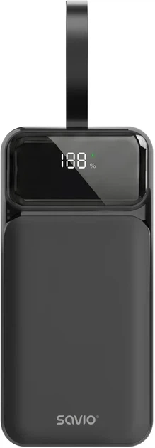 Powerbank Savio BA-14 50000 mAh Black (5907264119880) - Zdjęcie 2 Powerbank Savio BA-14 50000 mAh Black (5907264119880) - obraz 2