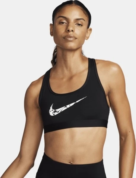 Спортивний топ жіночий Nike Swsh Ls Hbr XS Чорний FN2898-010 - Фото 1 Спортивний топ жіночий Nike Swsh Ls Hbr XS Чорний FN2898-010 - зображення 1