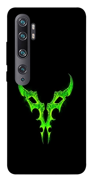 Чехол для Xiaomi Mi Note 10 с принтом Burning legion - Фото 1 Чехол для Xiaomi Mi Note 10 с принтом Burning legion - изображение 1