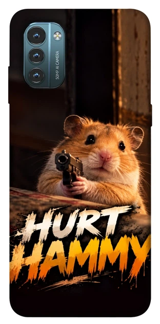 Чехол для Nokia G21 с принтом Hurt hummy - Фото 1 Чехол для Nokia G21 с принтом Hurt hummy - изображение 1