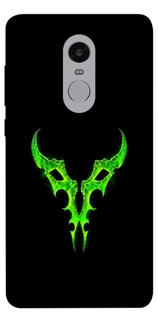 Чехол для Xiaomi Redmi Note 4X с принтом Burning legion - Фото 1 Чехол для Xiaomi Redmi Note 4X с принтом Burning legion - изображение 1