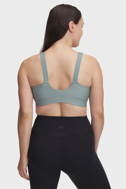 Спортивный топ женский Under Armour Ua Infinity High Zip 2.0 Bra L 1384118-348 - Фото 6 Спортивный топ женский Under Armour Ua Infinity High Zip 2.0 Bra L 1384118-348 - изображение 6