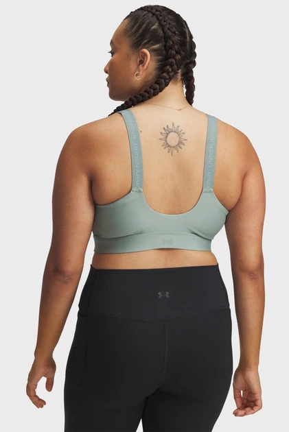 Спортивный топ женский Under Armour Ua Infinity High Zip 2.0 Bra L 1384118-348 - Фото 8 Спортивный топ женский Under Armour Ua Infinity High Zip 2.0 Bra L 1384118-348 - изображение 8