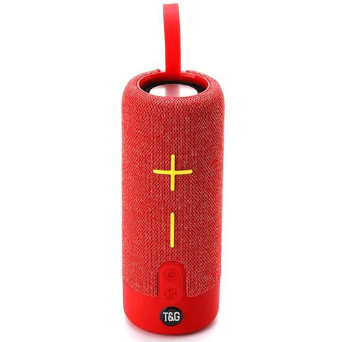 Портативная беспроводная Bluetooth-колонка T&G TG619 10 Вт с FM-радио, TWS, функцией громкой связи, AUX, USB (1200 mAh) Red - Фото 1 Портативная беспроводная Bluetooth-колонка T&G TG619 10 Вт с FM-радио, TWS, функцией громкой связи, AUX, USB (1200 mAh) Red - изображение 1