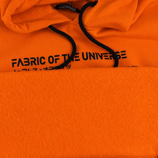 Худі Fabric of the Universe помаранчеве оверсайз з принтом S (25-573-203) - Фото 6 Худі Fabric of the Universe помаранчеве оверсайз з принтом S (25-573-203) - зображення 6