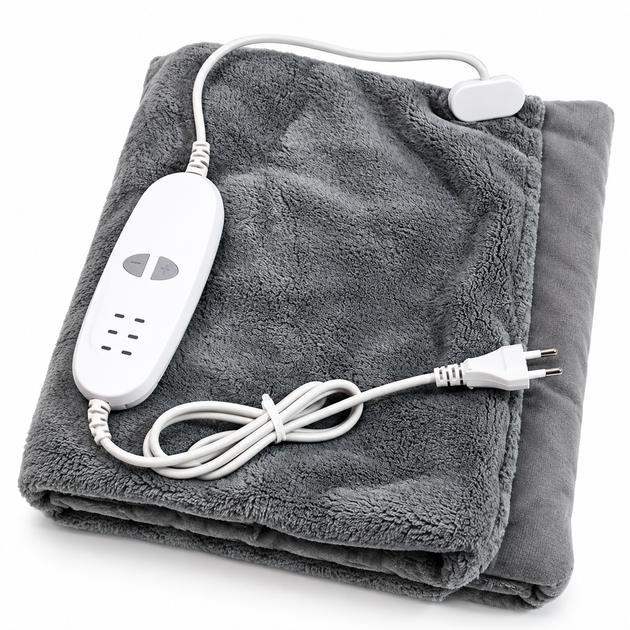 Массажная накидка с подогревом MATE Massaging Weighted Heating Pad, вибрационным массажем, 9 режимами работы - изображение 2