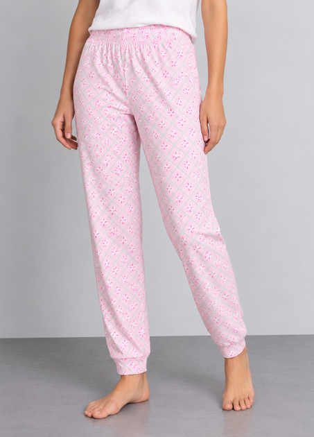 Пижамные хлопковые штаны Primark Printed Bottom Pyjama XXL Низ пижамы Розовый (10435) - Фото 1 Пижамные хлопковые штаны Primark Printed Bottom Pyjama XXL Низ пижамы Розовый (10435) - изображение 1