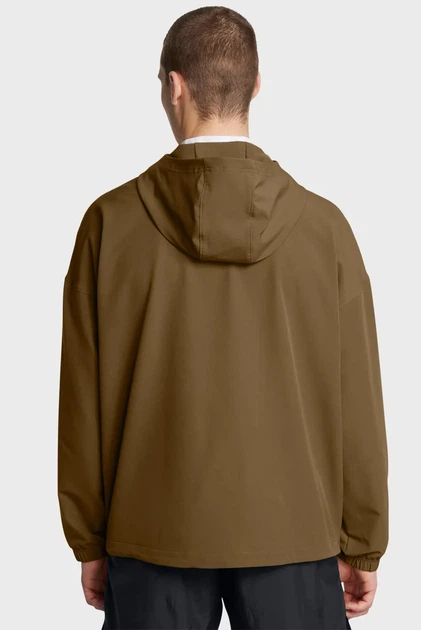 Чоловічий коричневий анорак UA Vibe StormShell Hood Under Armour S 1386575-498 - изображение 2