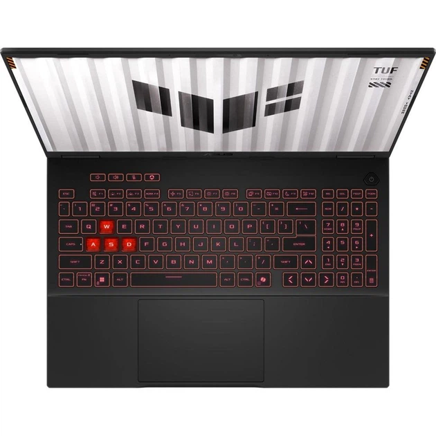 Ноутбук Asus TUF A16 (FA608UHI-TU277), AMD Ryzen 7 260 / 16" / 144 Гц / RAM 16 ГБ DDR5 / SSD 512 ГБ / AMD Radeon 780M + RTX 5050 / Без ОС / Чорний - Фото 4 Ноутбук Asus TUF A16 (FA608UHI-TU277), AMD Ryzen 7 260 / 16" / 144 Гц / RAM 16 ГБ DDR5 / SSD 512 ГБ / AMD Radeon 780M + RTX 5050 / Без ОС / Чорний - зображення 4
