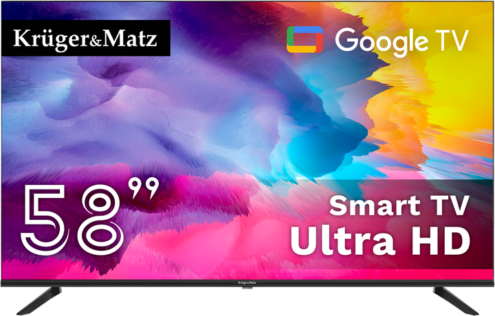 Telewizor Kruger&Matz 58" KM0258UHD-G2 - Zdjęcie 1 Telewizor Kruger&Matz 58" KM0258UHD-G2 - obraz 1
