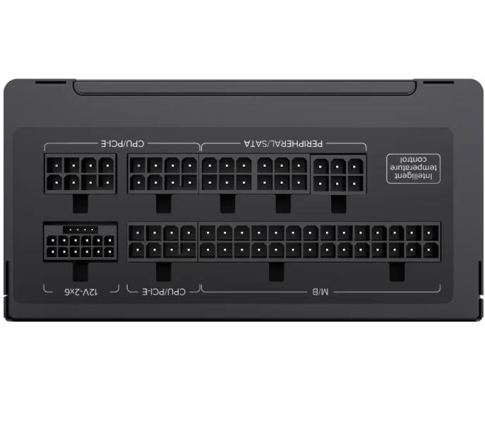 Блок живлення 850 Вт, GameMax GS-850G, Black - зображення 9