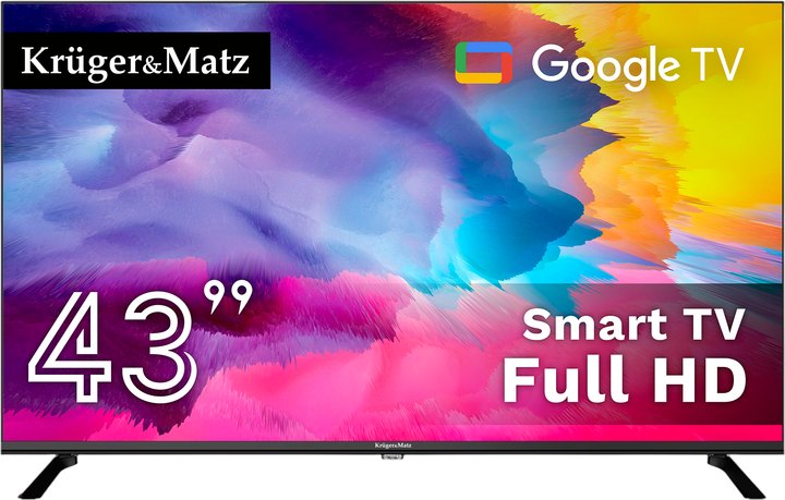 Telewizor Kruger&Matz 43" KM0243FHD-G2 - Zdjęcie 1 Telewizor Kruger&Matz 43" KM0243FHD-G2 - obraz 1