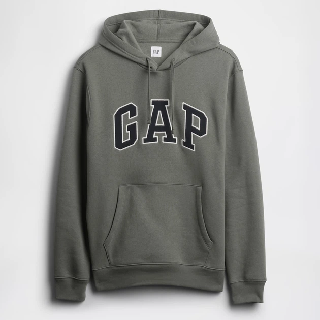 Худі утеплене чоловіче GAP 839794440 XL Зелене (1162978473) - Фото 4 Худі утеплене чоловіче GAP 839794440 XL Зелене (1162978473) - зображення 4