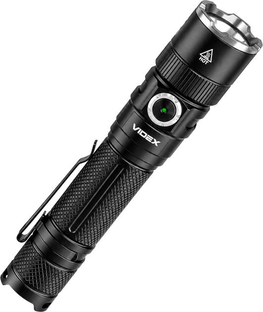 Портативний світлодіодний ліхтарик VIDEX VLF-A231Z 1500 лм 5000K - Фото 1 Портативний світлодіодний ліхтарик VIDEX VLF-A231Z 1500 лм 5000K - зображення 1