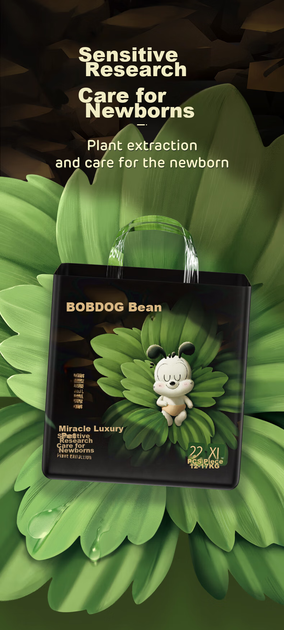 Подгузники-трусики BOBDOG Miracle Luxury XXXL (17-20 кг), 36 шт - изображение 7