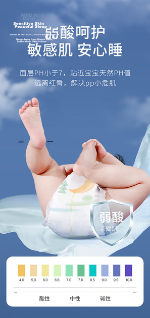 Подгузники-трусики ночные Jiaying Кислородный лес 5XL (от 22 кг), 48 шт - изображение 6