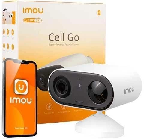 Беспроводная Wi-Fi камера IMOU Cell GO 3MP Белая (Портативная автономная IP-камера с AI и аккумулятором) - изображение 7