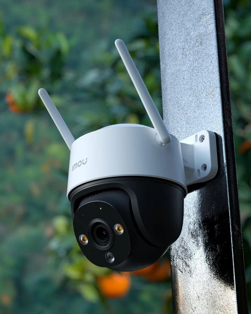 Уличная поворотная Wi-Fi камера IMOU Cruiser SE+ 3MP Белая (Полноцветная PTZ IP-камера со смарт-слежением) - Фото 5 Уличная поворотная Wi-Fi камера IMOU Cruiser SE+ 3MP Белая (Полноцветная PTZ IP-камера со смарт-слежением) - изображение 5