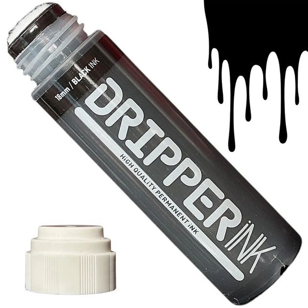 Маркер-сквизер Dope Dripper INK Black (Черный) 18 мм - Фото 1 Маркер-сквизер Dope Dripper INK Black (Черный) 18 мм - изображение 1