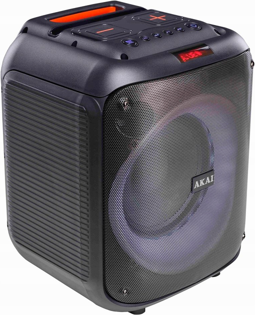Портативна колонка Akai ABTS-V30 40 W RGB Black (RTV_AKAI_00004) - зображення 2