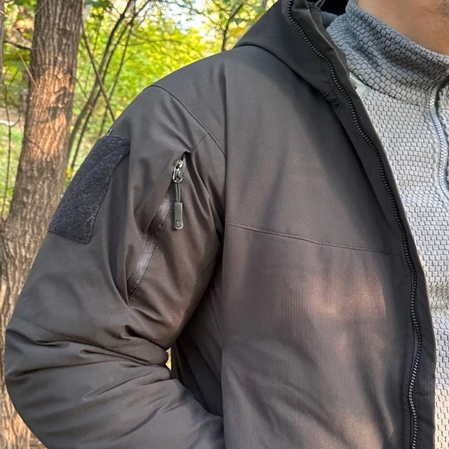 Куртка чоловіча Han-Wild осіння зимова "Astro Boy " Tactics Armor 5.0 G-Loft, розмір L, Чорна - зображення 9