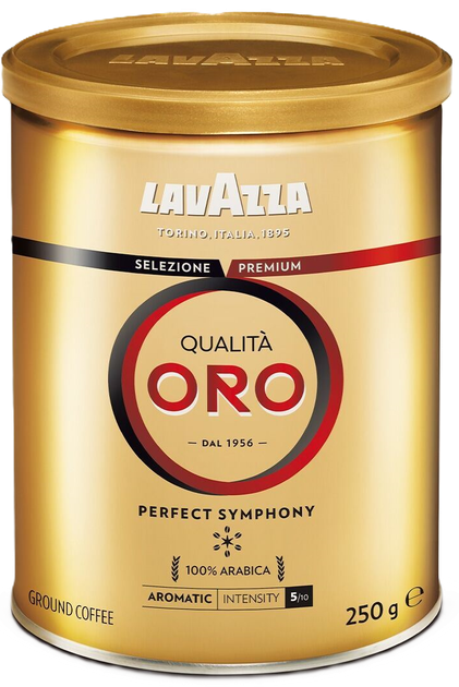 Кава мелена Lavazza Qualita oro classico 250 г - Фото 1 Кава мелена Lavazza Qualita oro classico 250 г - изображение 1