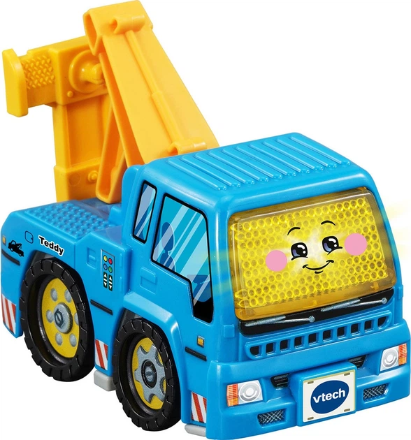 Евакуатор VTech Toet Toet Auto's Teddy зі звуком (3417765578236) - Фото 2 Евакуатор VTech Toet Toet Auto's Teddy зі звуком (3417765578236) - зображення 2