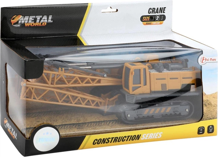 Dźwig gąsienicowy MetalWorld skala 1:55 (8719904215275) - Zdjęcie 2 Dźwig gąsienicowy MetalWorld skala 1:55 (8719904215275) - obraz 2