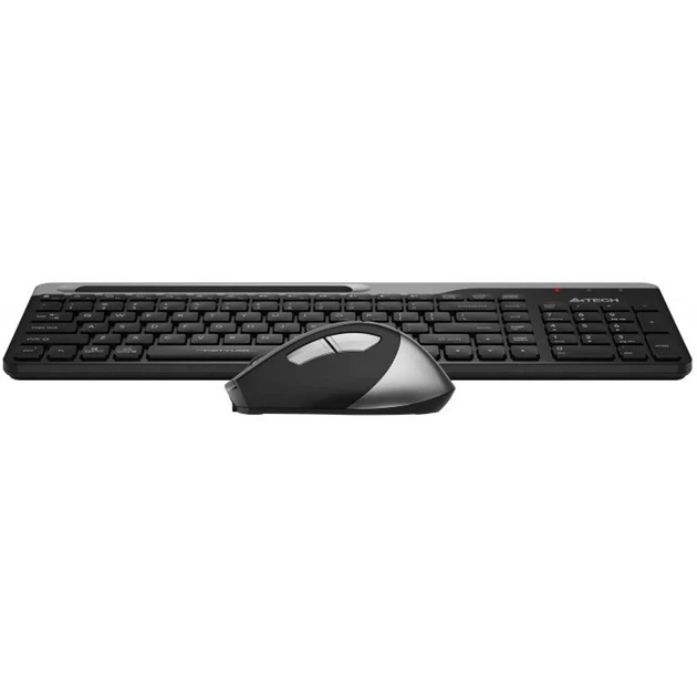 Bluetooth Клавіатура A4Tech FB2535CS Smoky Grey + миша UA - зображення 2