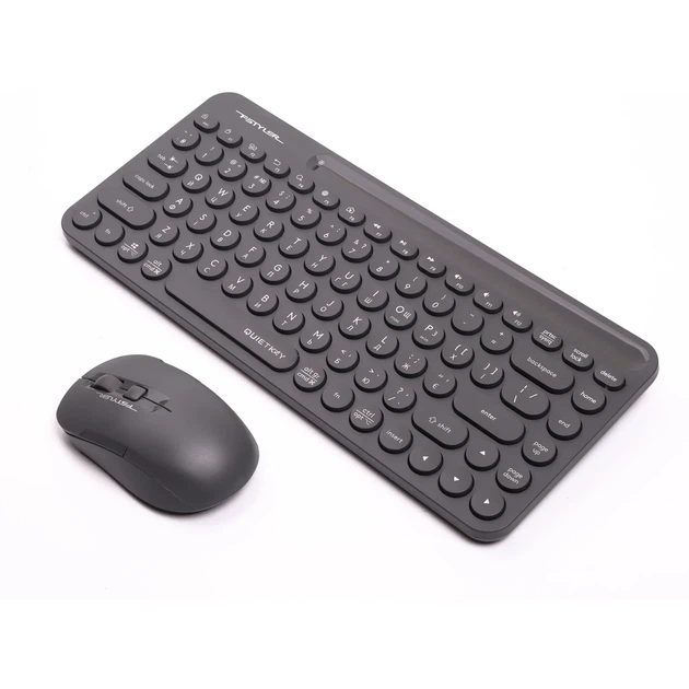 Bluetooth Клавіатура A4Tech FG3200 Air2 Gray + миша UA - зображення 5