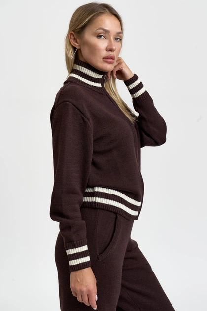 Кардиган жіночий SEMPRE Zip Cardigan Falcone 9329 S - зображення 3
