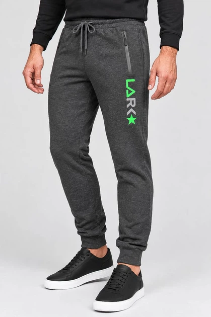 Спортивні штани AGER XXL Сірий 129R6130-10 - Фото 3 Спортивні штани AGER XXL Сірий 129R6130-10 - зображення 3