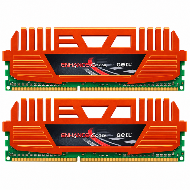 Оперативная память Geil 8GB (2x4GB) DDR3 1600MHz Enhance Corsa (GEC38GB1600C9DC) Б/У - Фото 1 Оперативная память Geil 8GB (2x4GB) DDR3 1600MHz Enhance Corsa (GEC38GB1600C9DC) Б/У - изображение 1