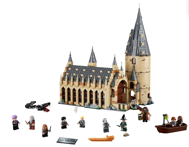 Конструктор Harry Potter Большой Зал Хогвартса 924 детали, магический замок с фигурками - изображение 3