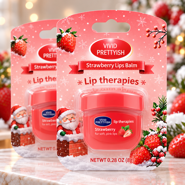 Маска-бальзам для губ VIVID PRETTYISH Strawberry з ароматом полуниці, 8 г - зображення 2