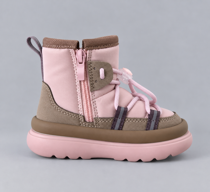 Уггі-луноходи для дівчаток Bessky Рожевий 26 (16,8 см) Код: BM5431 pink - Фото 2 Уггі-луноходи для дівчаток Bessky Рожевий 26 (16,8 см) Код: BM5431 pink - зображення 2