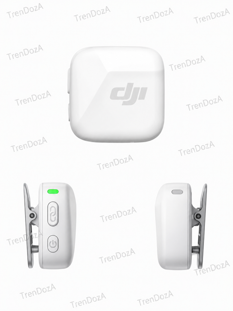 Бездротовий петличний мікрофон DJI Mic Mini Transmitter для iPhone Android камери блогера стрімінгу - зображення 4