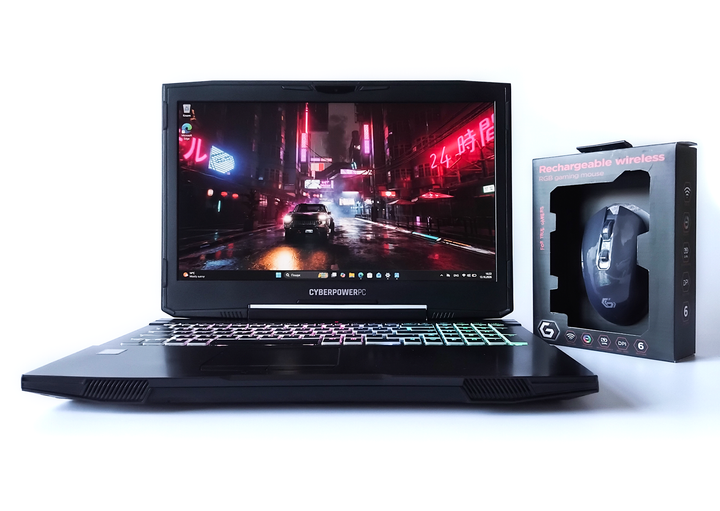 Ігровий ноутбук CyberPowerPC Tracer II Series C 15.6″ Full HD / Intel Core i7-7700HQ / GTX 1070 8GB GDDR5 (256bit) / 16GB DDR4 / 256GB SSD / механічна RGB-клавіатура Б/В - изображение 2