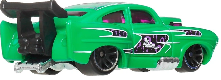 Kolekcjonerski samochodzik Hot Wheels DC Silver Series Batman Jaded 1:64 (HDG89/JKW98) (0194735358403) - obraz 4