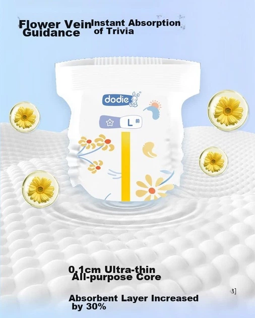 Подгузники DODIE Light-Sensitive Soft M (6-11 кг), 46 шт - изображение 8